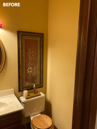 Before-bathroom