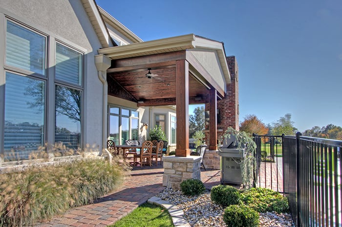 Making Shade with a Covered Patio