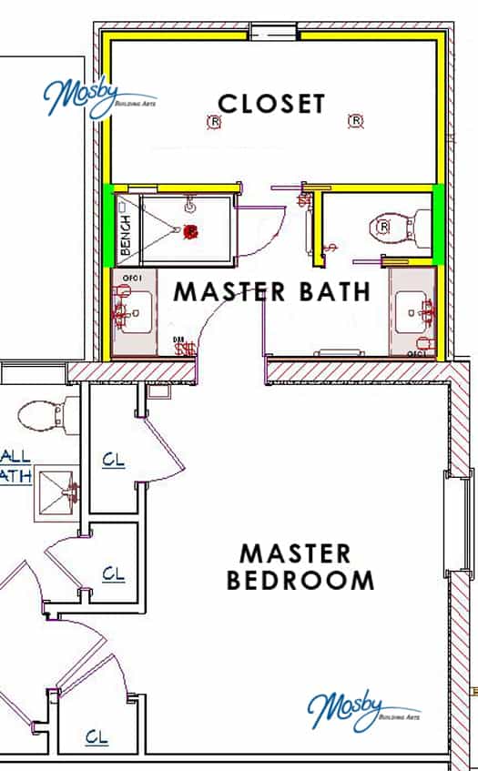 04 mosby master bathroom addition floorplan