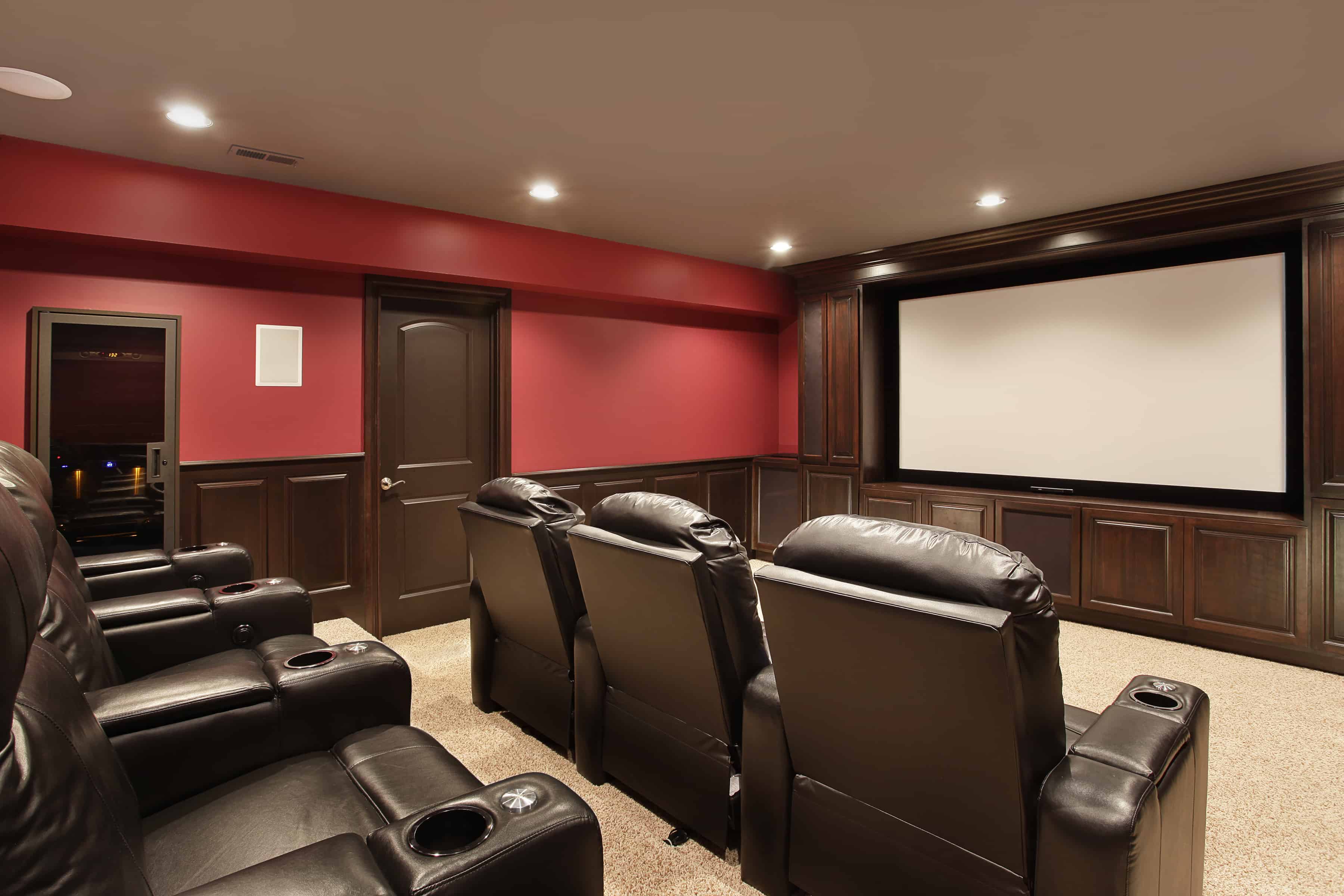 Basement Theater Remodel