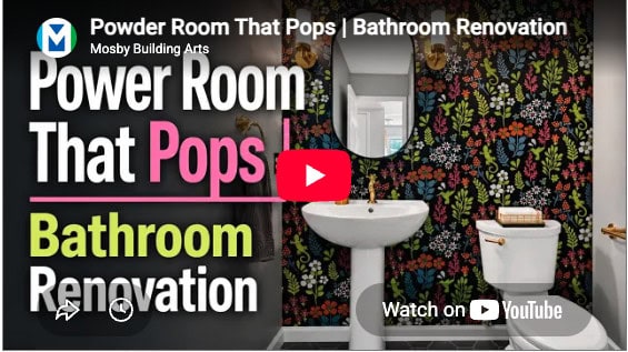 Making a Powder Room Pop: Half Bathroom Remodels In St. Louis
