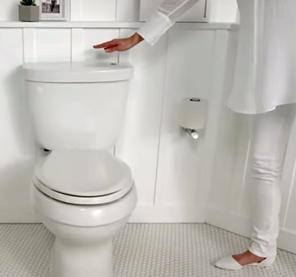 kohler touchless toilet