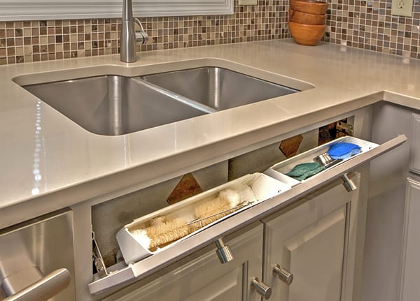 mosby tilt-out sink tray