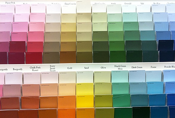 paint chips in store
