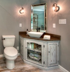 Bath Remodel Ideas From Mosby Building Arts, Refurbished Bathroom Vanity
