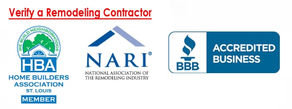 verifying a remodeling contractor